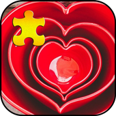 Hearts Jigsaw Puzzles Game icon