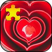 Hearts Jigsaw Puzzles Game 1