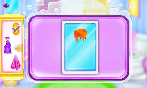 bathroom clean game girls screenshot 3