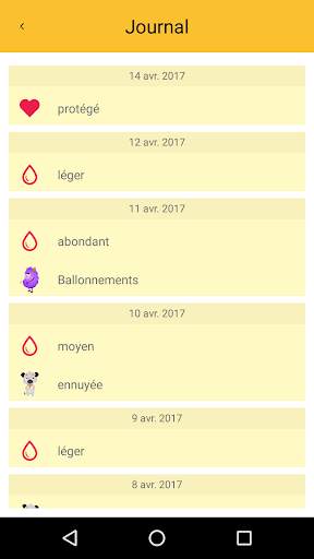 Calendrier de règles pour ados screenshot 3