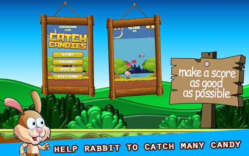 Rabbit Catch Candy screenshot 1