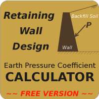 Retaining Wall Design- Soil Coefficient CALCULATOR on 9Apps