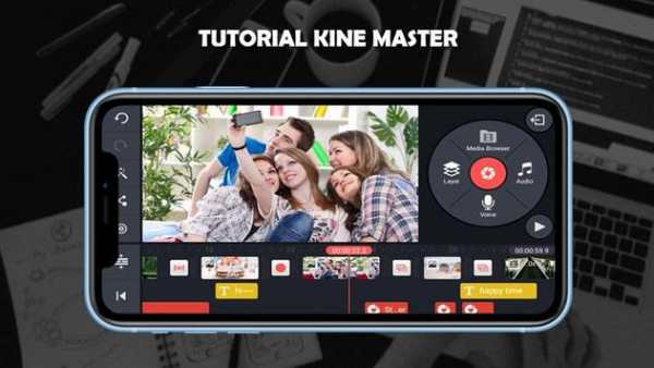 New Tutor Kine Master Editing Videos Pro screenshot 1