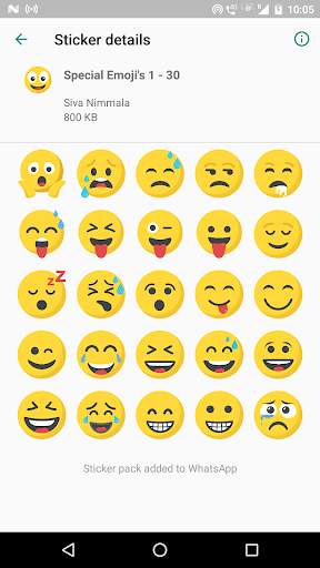 Special Emojis 200 Stickers for WhatsApp screenshot 2