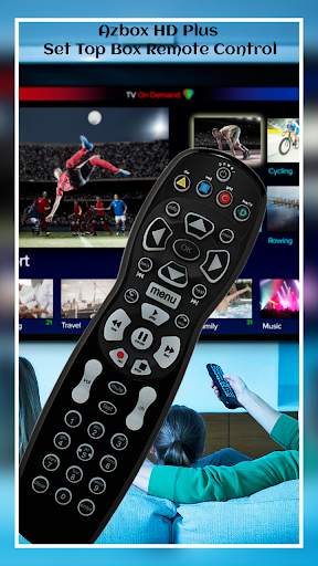 Azbox HD Plus Set Top Box Remote Control screenshot 3