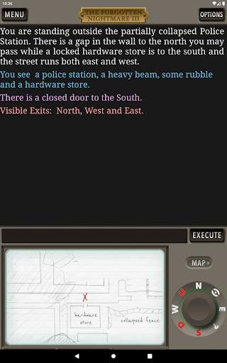 The Forgotten Nightmare 3 Text Adventure Game screenshot 8
