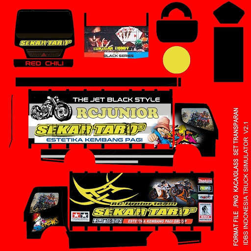 Livery IDBS Indonesia Truck Simulator screenshot 1