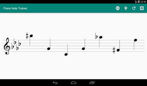 Piano Note Trainer (DEBUG) screenshot 2