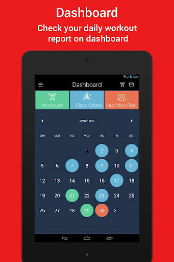 Gym Master Android Application screenshot 8
