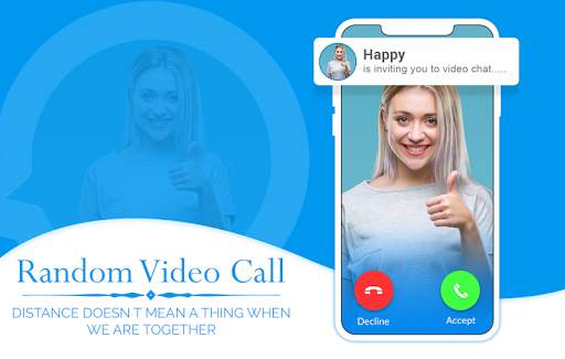 Free Random Video Chat : Live Chat With Girl screenshot 1