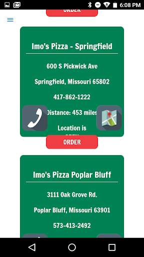Imo's Pizza screenshot 2
