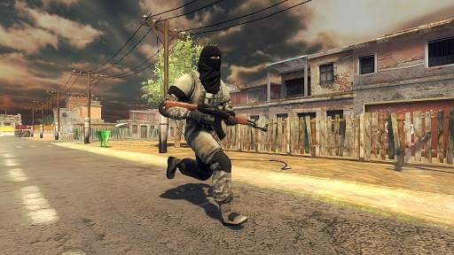 FPS Combat Free - Fire Survival Battleground Fire скриншот 4