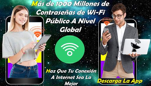 Conecte Cualquier WiFi-Contraseñas Clave Free Guía screenshot 1