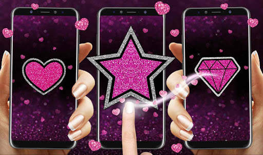 Glittering Diamond Live Wallpaper screenshot 3