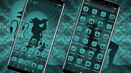 Lord Hanuman Launcher Theme screenshot 3