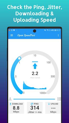 Open Speed Test - Internet & WiFi Speed Check App screenshot 2