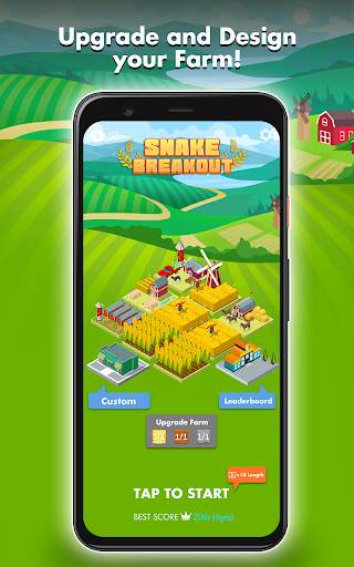 Snake Breakout: Collect Blocks Farm Builder Games screenshot 3