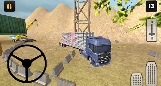 Construction Truck 3D: Prefab Transport screenshot 4