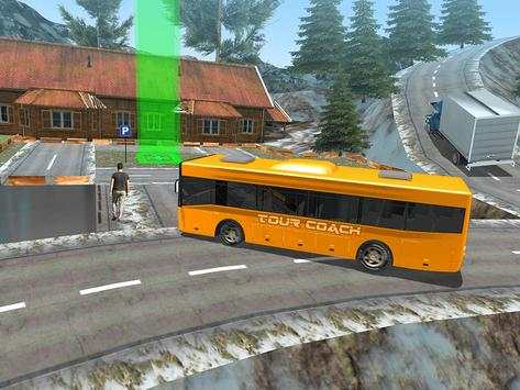 Tour Coach Bus Hill Climb Sim screenshot 8