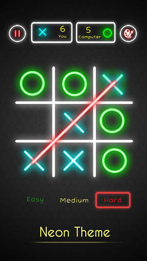 Tic Tac Toe Glow: Multiplayer! screenshot 5