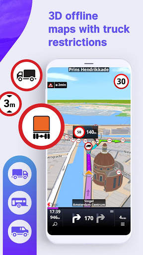 Sygic Truck & Caravan GPS Navigation screenshot 2
