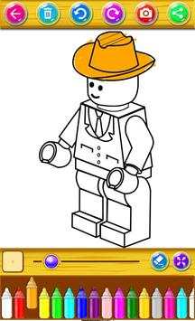 mewarnai permainan LEGO FAVORIT screenshot 3