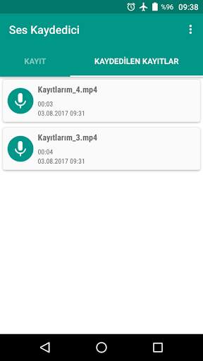 Ses Kaydedici - High Quality скриншот 2