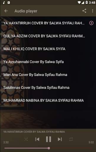 Salwa Syifa Rahma dan Sholawat Merdu Offline screenshot 3