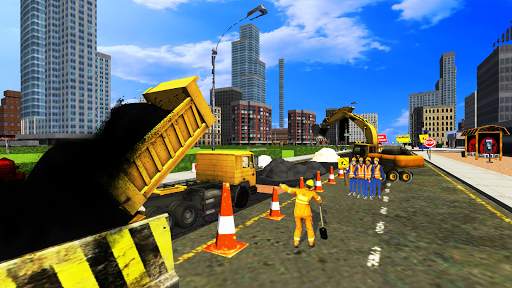 New York City Road Construction: construction game screenshot 5