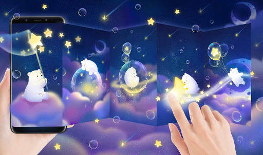 Galaxy Bear Live Wallpapers screenshot 3