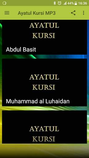 Ayatul Kursi MP3 screenshot 1