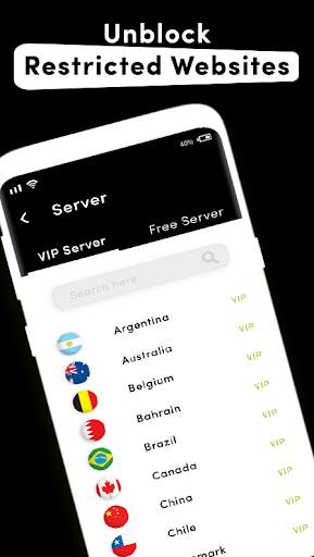 VPN master for game screenshot 3