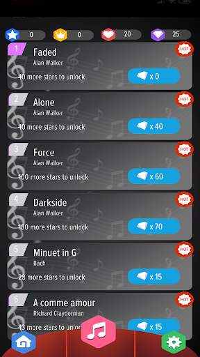 Alan Walker Piano Tiles Perfec screenshot 4