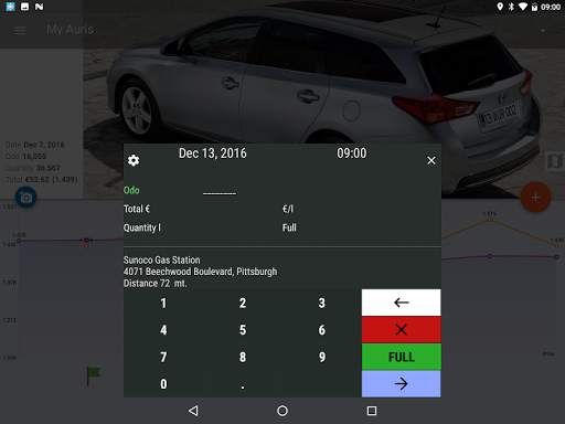 MyFuelLog2 - Car maintenance & screenshot 19