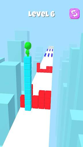 perfect cube runner 3d स्क्रीनशॉट 1
