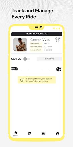 HeraFeri - Driver Application 1 تصوير الشاشة