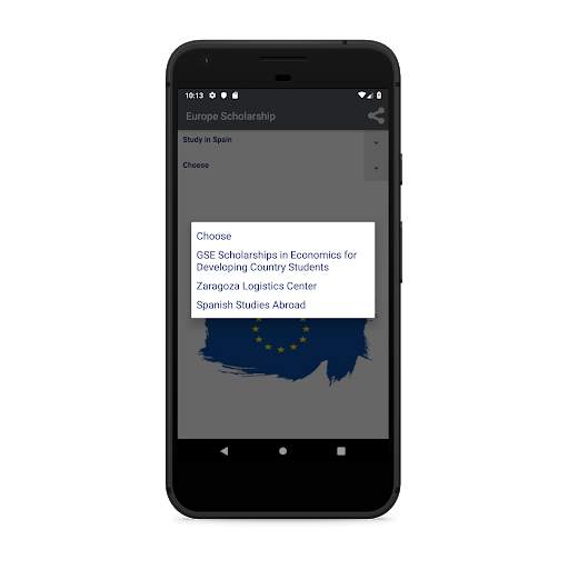 Europe Scholarship screenshot 2