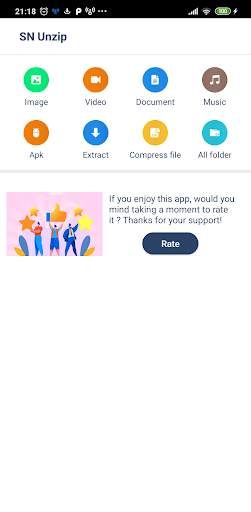 Unrar, Unzip & Zip screenshot 1