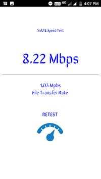 LTE Speed Test 3 تصوير الشاشة
