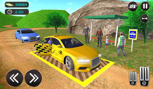 Taxi Driver Game - Offroad Taxi Driving Sim screenshot 11