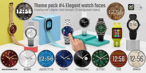 Bubble Cloud Tile Launcher Watch face (WearOS) screenshot 19