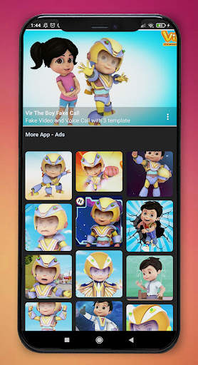 Vir The Robot Boy Fake Call screenshot 1