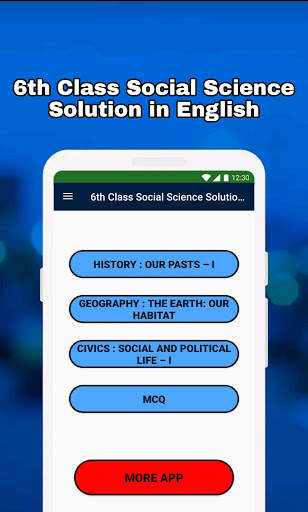 6th Class SST Solution English screenshot 1
