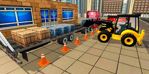 Cargo Forklift Driving Simulator 3D screenshot 2