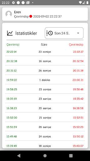 WA Agent-Whatsapp için Çevrimiçi,son görülme takip screenshot 5