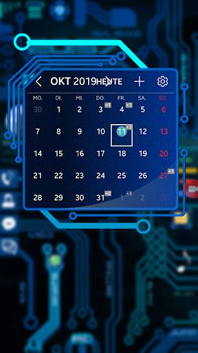 Technologie Total Launcher Theme screenshot 6