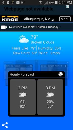 KRQE Weather screenshot 1