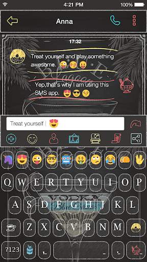Happy Vodka Emoji Keyboard screenshot 3