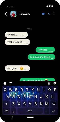 Dark Keyboard screenshot 4