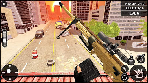 Sniper Strike : City Sniper Shooting Missions Game screenshot 5